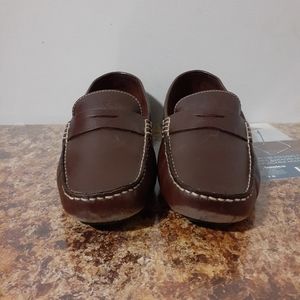 Cole Haan Mens Black Penny Loafers Sz 7 B Wide Slip On Dress Shoes